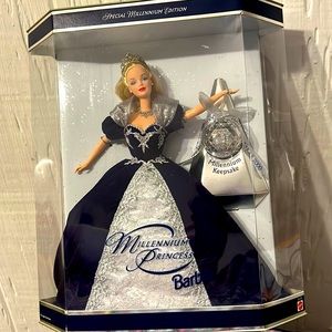 2000 Millennium Princess Barbie NIB